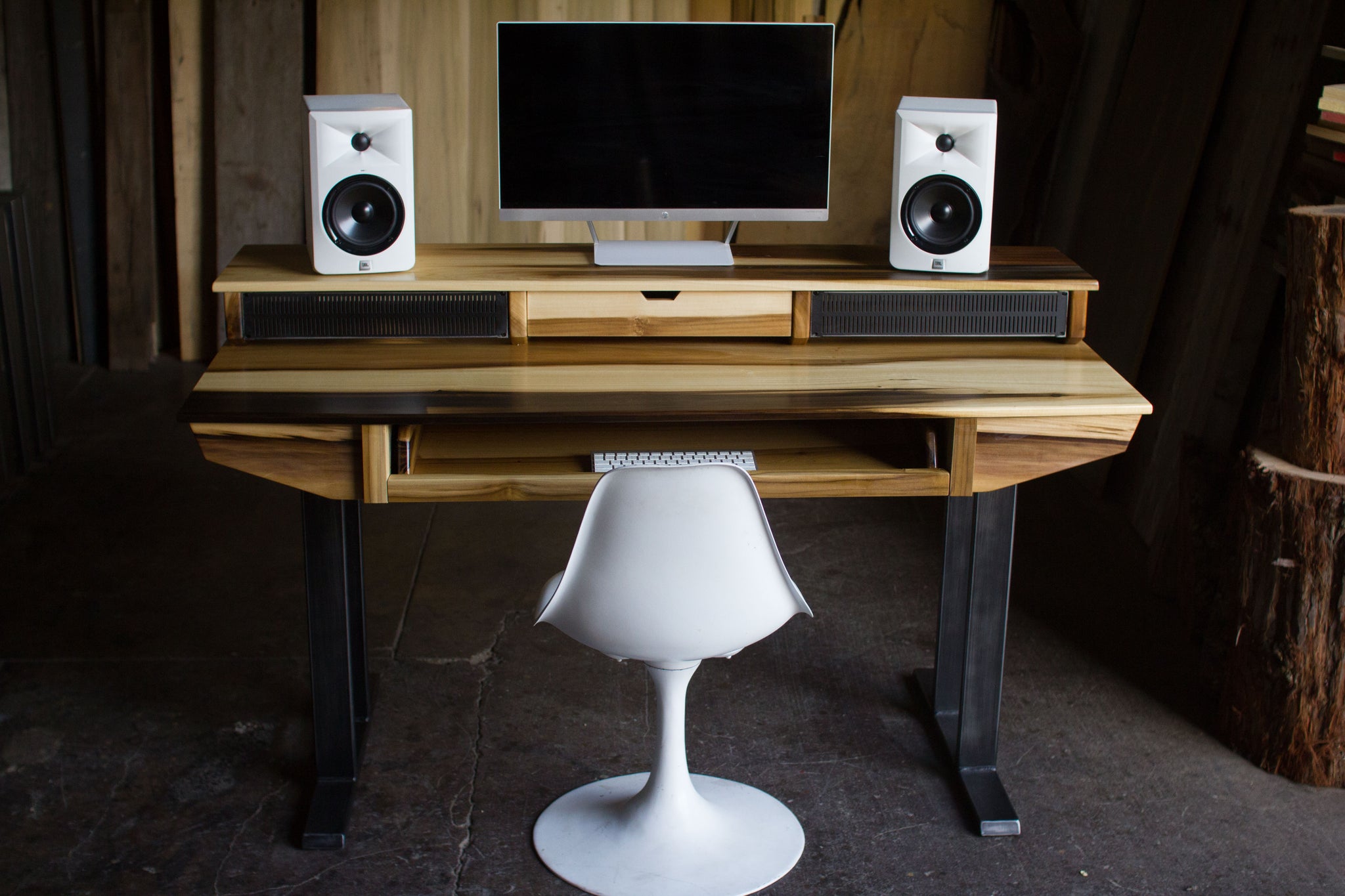 Monkwood SD49 Studio Desk for Audio / Video / Music / Film / Production