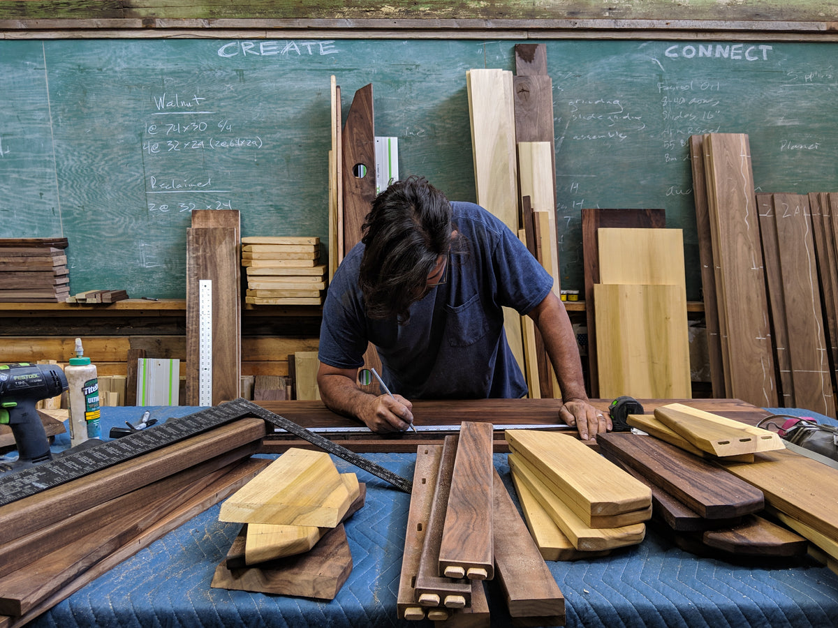 Monk working on a batch of SD88's in Studio A